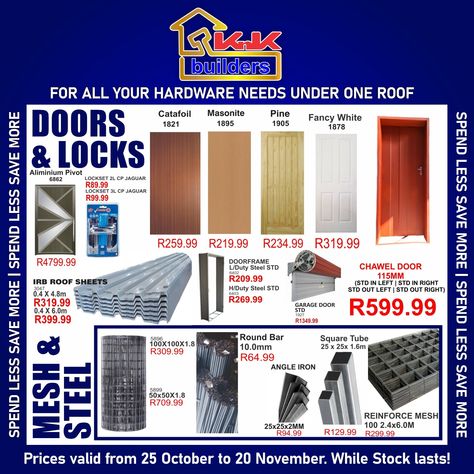 Home Improvement Roofing Sheets, Round Bar, Roof, Garage Doors, Doors, Home Improvement, Mesh