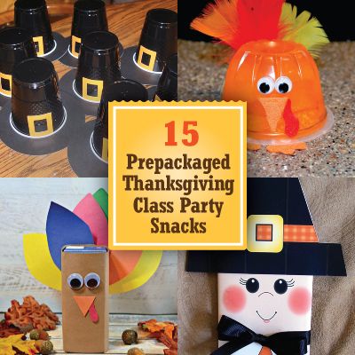 Store-bought Thanksgiving Class Party Snack Ideas - PTO Today Toddler Thanksgiving Snacks, Preschool Thanksgiving Snacks, Class Party Snack Ideas, Thanksgiving School Snacks, Classroom Traditions, Thanksgiving Party Snacks, Thanksgiving Classroom Treats, Thanksgiving Class Party, Thanksgiving School Treats