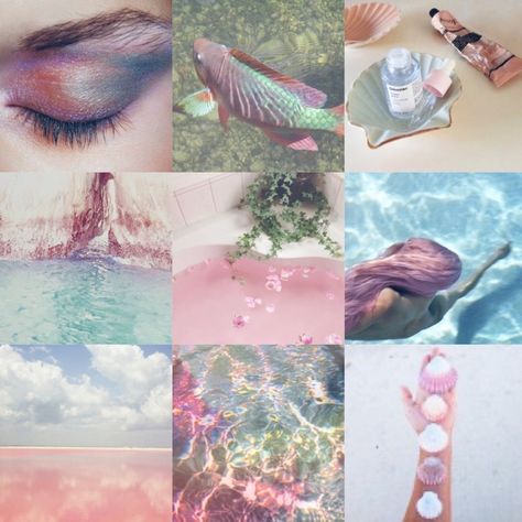 Pastel mood board | wallpaper aesthetic Sirens Aesthetic, Halloween Queen, Mermaid Pictures, Png Aesthetic, Mermaid Aesthetic, Different Aesthetics, Mood Board Inspiration, Mood Board Design, + Core + Aesthetic