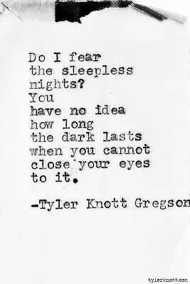 Typewriter Series, Tyler Knott Gregson, Own Quotes, Sleepless Nights, Infp, Poetry Quotes, Typewriter, Insomnia, Great Quotes