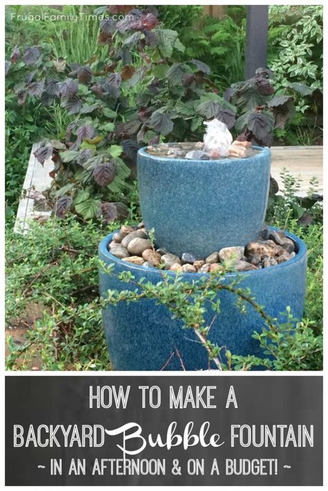 Make A Fountain From A Pot, Diy Outdoor Water Features Simple, Diy Outdoor Fountains How To Build, Easy Fountain Diy, Diy Solar Powered Water Fountain, Solar Powered Water Fountains Outdoor Diy, Simple Water Feature, Solar Power Water Feature, How To Build A Fountain