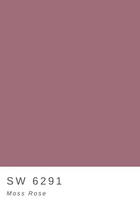 Sherwin Williams Moss Rose, Sw Moss Rose, Dusty Rose Kitchen Walls, Rose Paint Color Bedrooms, Mauve Nursery Paint Colors, Moss Rose Sherwin Williams, Dusty Rose Walls, Sherwin Williams Dusty Rose, Rose Wall Color