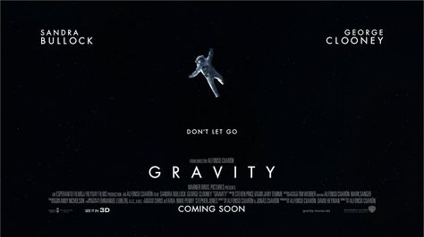 Gravity Movie, Movies Must See, Silence Speaks Volumes, Ed Harris, Poster Landscape, Dont Let Go, Film Poster Design, Academy Award Winners, Movie Clips