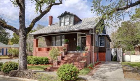 Brick Craftsman Bungalow, Brick Craftsman House, 1930 Bungalow, 1930s Bungalow, Bungalow Renovation, Craftsman Bungalow, Bungalow Homes, Bungalows For Sale, Bungalow House Plans