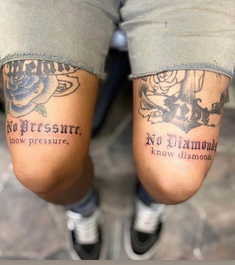 Mens Thigh Tattoos, Leg Quote Tattoo, Body Maintenance, Leg Tats, Arm Tattoos For Guys Forearm, Thigh Tattoo Men, Motivational Tattoos, Simple Arm Tattoos, Crazy Tattoos