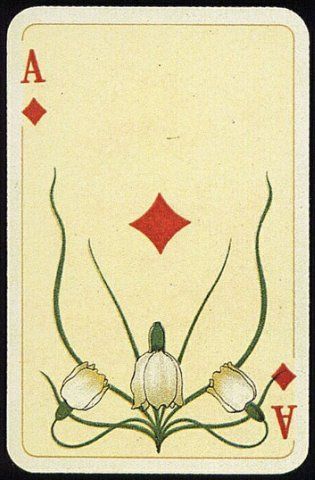 Fortune Cards, Playing Cards Art, Art Nouveau Illustration, Playing Cards Design, Vintage Playing Cards, Poker Cards, Playing Card, Vintage Cards, Deck Of Cards