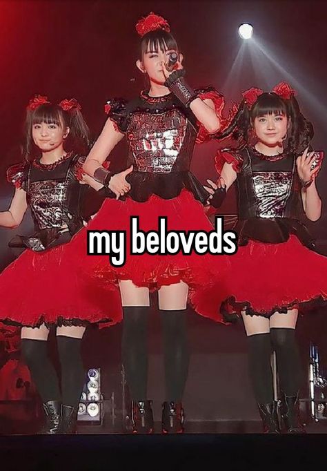 Baby Metal Outfit, Babymetal Outfits, Metal Outfit, Baby Metal, Song Artists, I Hate You, Matching Profile Pictures, Spice Girls, My Only Love