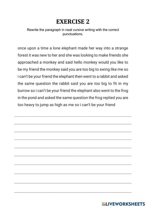 Paragraph Writing Worksheets, Paragraph Worksheets, Writing Paragraphs, Adverbs Worksheet, Suffixes Worksheets, Free Printable Alphabet Worksheets, Speech Therapy Tools, Punctuation Worksheets, Worksheets For Class 1