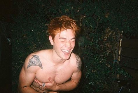 July 1, 2018 "That wasn't meant to be a funny uce" (@jakepicking instagram) |MY FAV LAUGH 😘| Tag Aj Kapa, Kj Apa, Meant To Be, Tattoos, Funny, On Instagram, Instagram