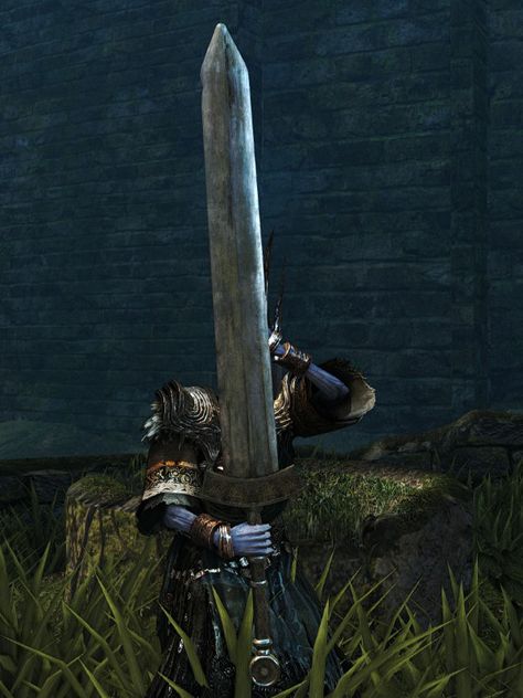 Great Lord Greatsword - Dark Souls Wiki Dark Souls Greatsword, Ultra Greatsword, Fantasy Blade, From Software, Dark Souls 3, Silly Things, Elden Ring, Bloodborne, Reference Photos