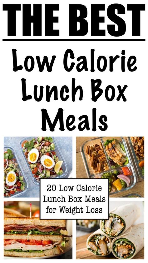 20 Low Calorie Lunch Box Ideas for Weight Loss Low Calorie Lunch Prep Meals, Low Calorie On The Go Lunch, Easy Healthy Lunches Low Calorie, Low Point Lunches For Work, Loosing Weight Lunch Ideas, Low Calorie Asian Salad, Low Calorie Lunchbox Ideas, Calorie Deficit Meals Lunch, Low Calorie Lunches For Work Meal Prep