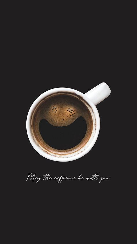 May caffeine quote Instagram story template | free image by rawpixel.com / Baifern Black Black Wallpaper, Coffee Iphone Wallpaper, Weirdo Quotes, Quote Instagram Story, Caffeine Quote, Iphone Wallpaper Black, Iphone Wallpaper Iphone, Quote Instagram, Wallpaper Quote