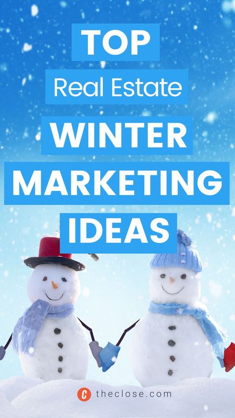 New Years Real Estate Marketing Ideas, Winter Real Estate Marketing, January Real Estate Marketing Ideas, Winter Pop Bys Real Estate, Pop Bys Real Estate, Data Entry Jobs From Home, Campaign Management, Marketing Business Ideas, Real Estate Marketing Strategy