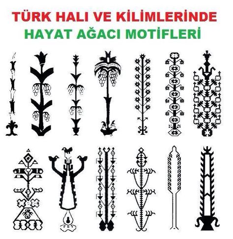 Türk halı ve kilimlerinde Hayat ağacı Motifleri Turkish Pattern, Turkish Carpets, Buying Carpet, Cheap Carpet Runners, Turkish Art, Diy Carpet, Wall Carpet, Stair Runner Carpet, Carpet Stairs