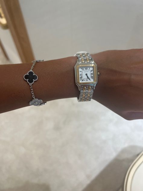 Van Clef, Van Cleef Bracelet, Cleef Bracelet, Luxury Wishlist, Cartier Watches Women, 2024 Goals, Watches Women, Cartier Jewelry, Cartier Watch