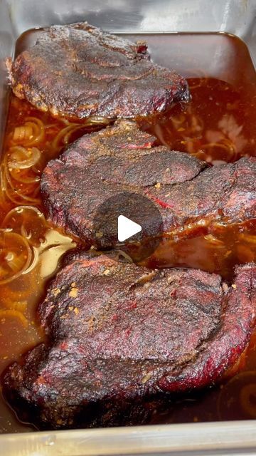 Beatdown BBQ on Instagram: "How to make smoked pot roast. 🥩  . . #meat #bbq #potroast #thelordismysheperd #easyrecipe" New Smoker Recipes, Smoked Arm Roast, Smoked Chuck Roast Recipes, Smoked Ideas, Bbq Chuck Roast, Beef Arm Roast, Cooking A Rump Roast, Smoked Pot Roast, Smoked Roast