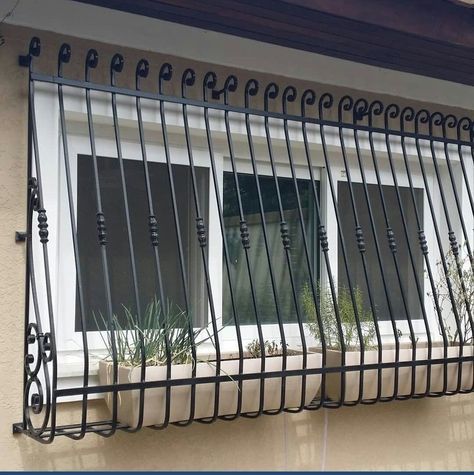 Box Grill Design For Windows, Box Grill Design For Balcony, Burglar Bars Window Ideas Modern, Window Grill Ideas, Grill Window, Window Grills, Interior Design Kitchen Contemporary, Home Window Grill Design, Window Inspiration