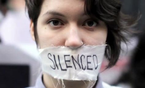 Woman Who Refuses to be Silenced Covers Mouth in Duct Tape for Photo Mouth Photography, Duct Tape, Healing Powers, Body Image, Social Justice, Health Problems, Human, Film, Health