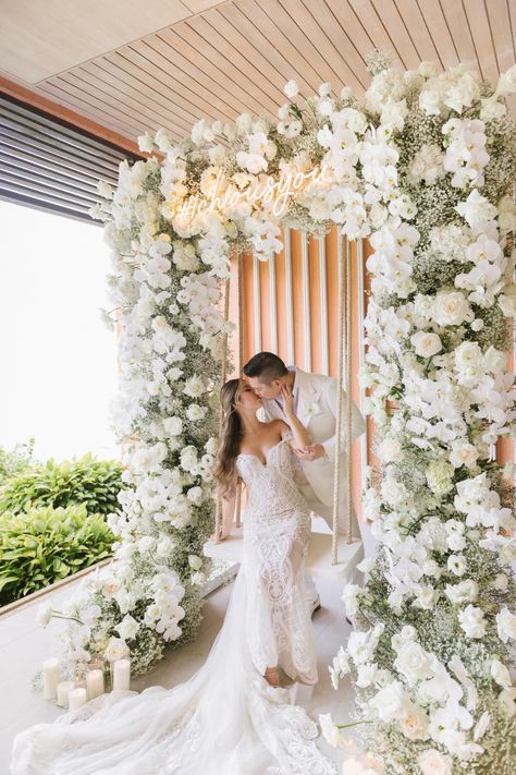 Thai Wedding Decoration, Mirrored Wedding Aisle, Mirrored Aisle, Private Island Wedding, Reception Styling, Wedding Decors, Booth Wedding, Phuket Wedding, White Wedding Theme