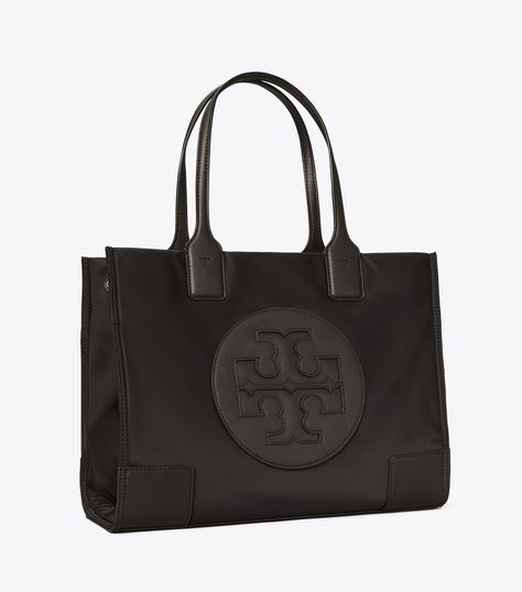 Tory Burch Ella Tote, Ella Tote, Tory Burch Ella, Tory Burch Purse, Everyday Purse, Womens Designer Handbags, Nylon Tote Bags, Designer Totes, Small Tote Bag