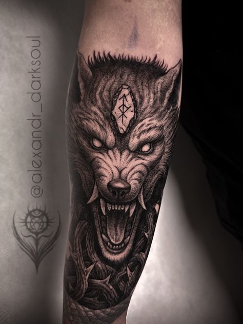 Fenrir /tatoo Fenrir Tattoo, Tattoo Perna, I Tattoo, Tattoos, Instagram Photos, Photo And Video, Instagram Photo, Instagram