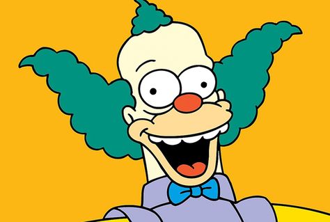 Krusty The Clown, Clown Paintings, Simpsons Drawings, Spongebob Painting, Simpsons Characters, Simpsons Art, Trippy Painting, Skate Art, Cartoon Painting