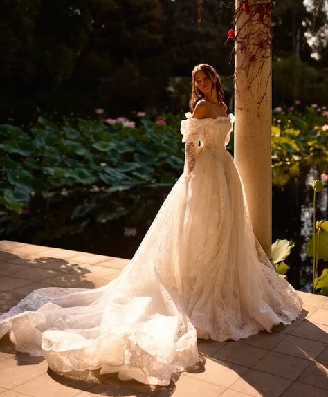 Wedding Dresses Milla Nova, Bella’s Wedding Dress Twilight, Whimsical Wedding Dress Fairies, Rings Aesthetic Wedding, Engagement Rings Aesthetic, Aesthetic Wedding Photos, Light Feminine Aesthetic, Victorian Wedding Themes, Fairytale Outfits