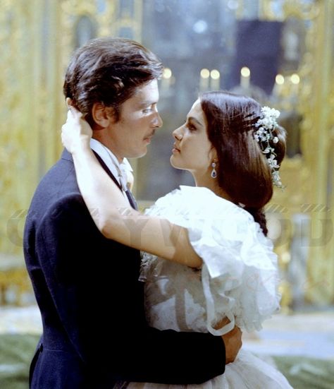 Alain Delon and Claudia Cardinale in "The Leopard" (1963) Best Drama Movies, French Actors, Italian Cinema, Luchino Visconti, She's A Lady, Claudia Cardinale, Foreign Film, Italian Beauty, Italian Actress