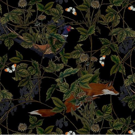 Artist Tamlyn Blasdale-Holmes at work on this lovely pheasant for his Fox at Midnight wallpaper. I can’t wait to display this print at IDS Vancouver! It will be the perfect backdrop for our fabric and wallpaper book display table. #ids #ids2024 #idsvancouver. #madeinbritain #wallpaper #wallpaperfeature #westcoastdesign #pheasant #britishartist #pieceofart Pheasant Wallpaper, European Wallpaper, Midnight Wallpaper, Fox Wallpaper, Wallpaper Book, Display Table, Book Display, At Midnight, British Artist