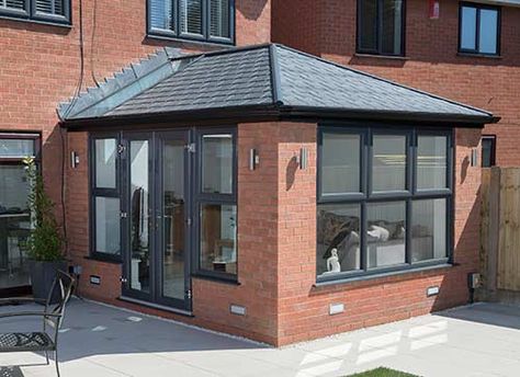 Conservatory Extension Ideas, Old Conservatory, Modern Conservatory Extension, Small Conservatory, Small House Extensions, Modern Conservatory, Conservatory Extension, Orangery Extension, Conservatory Interior