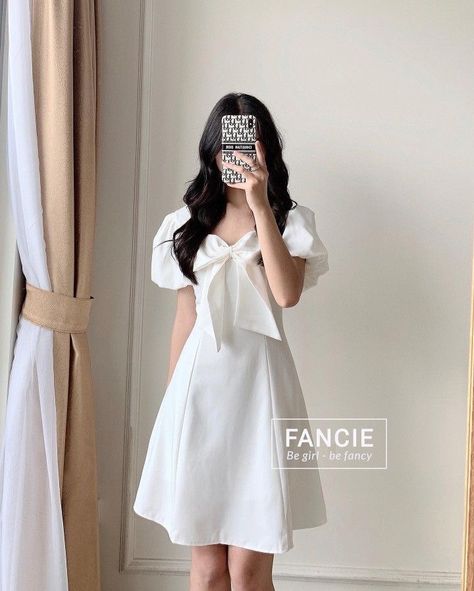 Modest Girly Outfits, Fancy Short Dresses, Neat Casual Outfits, Simple Frocks, Teen Dress, Gowns Dresses Elegant, Fashion Top Outfits, Elegant Dresses Classy, Korean Fashion Dress