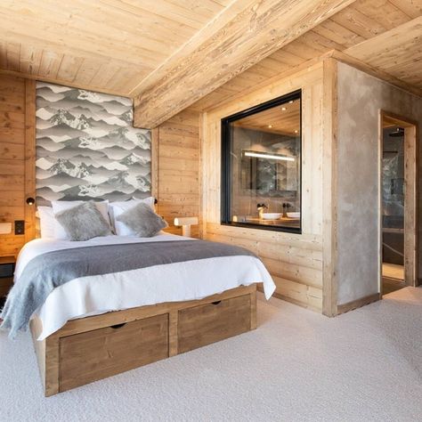 L'Atelier des Frères | Repost from @amevet_architecte_interieur • Réalisation d'un appartement - programme neuf - Arc 1750 - Le Ridge #chalet #montagne... | Instagram Ski Apartment, Ski House Decor, Chalet Chic, Country Interior Design, French Apartment, Chalet Design, Hotel Design, Home Staging, Small Apartments