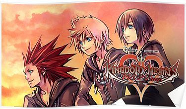 KINGDOM HEARTS | 358/2 DAYS ! POSTER Â· the ice-cream trio Poster Axel Roxas Xion, Roxas And Xion, Kingdom Hearts Hd, Amazing Hd Wallpapers, Kingdom Hearts Wallpaper, Kingdom Hearts Games, Kingdom Hearts Ii, Disney Kingdom Hearts, Kingdom Hearts Fanart