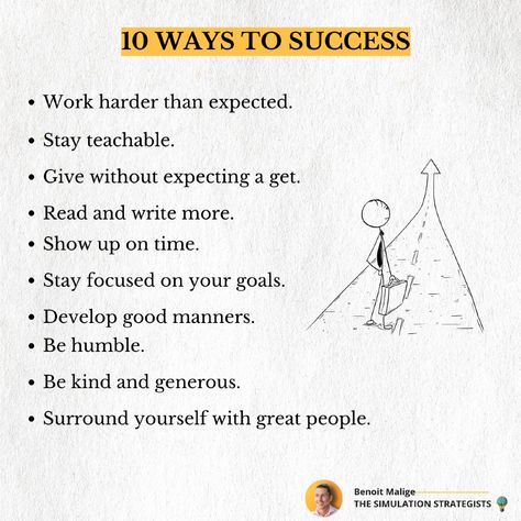 10 WAYS TO SUCCESS:   #successmindset #personaldevelopment #motivation #innovation #growth #inspiration Setting Yourself Up For Success, Business Writing Skills, Success Wishes, Growth Inspiration, How To Become Successful, Powerful Motivational Quotes, Steps To Success, Business Writing, Interesting English Words