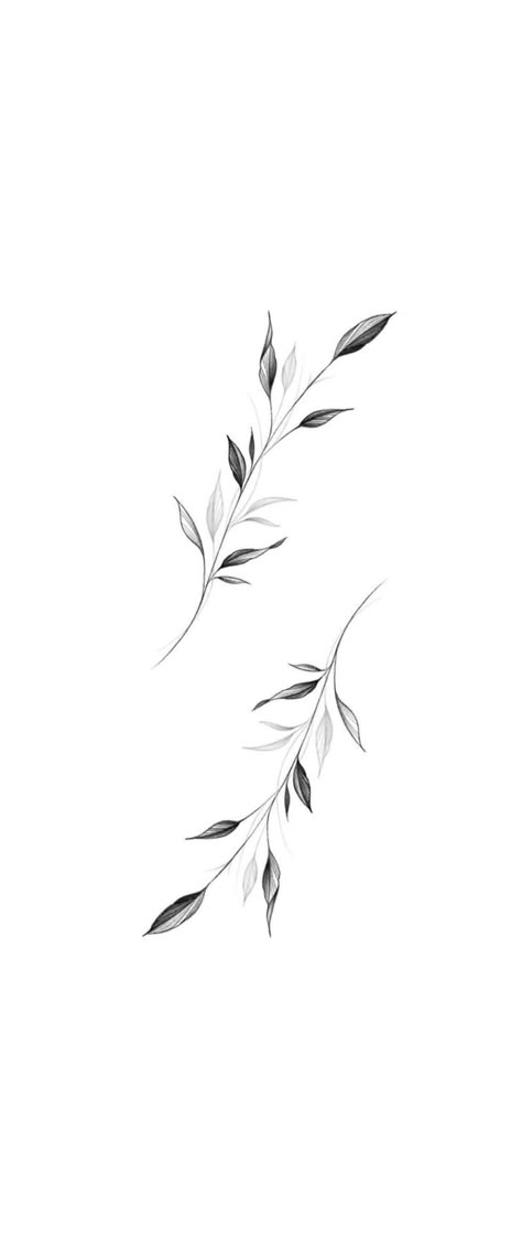 Climbing Plants Tattoo, Tree Root Tattoos For Women, Ivy Wrist Tattoo, Stem Tattoo Leaves, Collarbone Vine Tattoo, Tattoo Leaf Designs, Collarbone Leaves Tattoo, Minimal Leaf Tattoo, Laurel Branch Tattoo