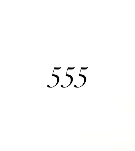 New Tatoo2023, 555 Tattoo Design, 555 Font, 555 Tattoo Ideas, 555 Tattoo, Angel Number 555, Number Tattoo Fonts, Chest Tattoo Drawings, Numbers Tattoo