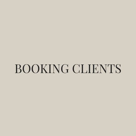 Lots Of Clients, Clients Vision Board, New Client Special, Happy Clients Aesthetic, Esthetics Bio For Insta, Book With Me Hairstylist, Taking Clients Post, More Clients Vision Board, Fully Booked Aesthetic