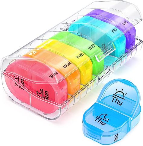 Weekly Pill Organizer, Pill Organizer, Am Pm, My Health, Go Shopping, Product Reviews, Shopping List, Vitamins, Medicine