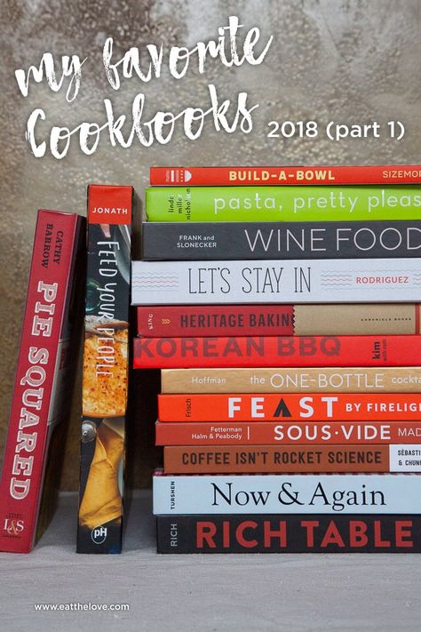 my favorite cookbooks 2018, part 1 Best Cookbooks 2022, Nutrition Books, Heathy Snack, Cookbook Shelf, Garden Books, Cookbook Collection, Healthy Cook Books, Books Lover, Collection Ideas