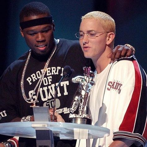 50 Cent and  Eminem 50 Cent And Eminem, 50 Cent, Eminem, Heat, Log In, Log, Instagram Post, Twitter, Instagram