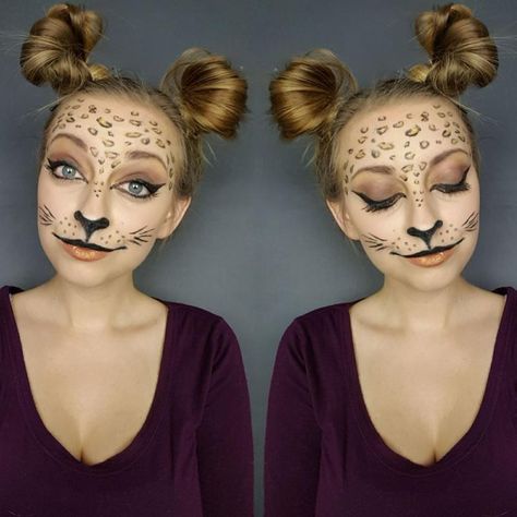 Meerkat Face Paint, Cheetah Face Paint Easy, Easy Cheetah Face Paint, Cheeta Face Paint, Cheetah Makeup Easy, Cheetah Face Makeup, Narnia Makeup, Cheetah Face Paint, Lion Costumes