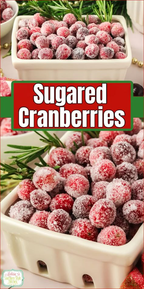 Sugared Cranberries Sugared Rosemary And Cranberries, Cranberry Celebration Kroger, How To Make Sugared Cranberries, Sugar Cranberries Garnish, Frozen Sugared Cranberries, Sugar Cranberries Recipe, Viral Cranberries, Sugared Cranberries Recipe, Drunken Cranberries