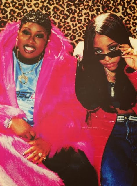 Girl Crush: The women of 90s Hip-Hop & R&B | Fitzroy Boutique 2000s Collage, Hip Hop Photoshoot, R&b Aesthetic, Suite Decor, Hip Hop Aesthetic, Missy Elliot, Aaliyah Style, Black 90s, Missy Elliott