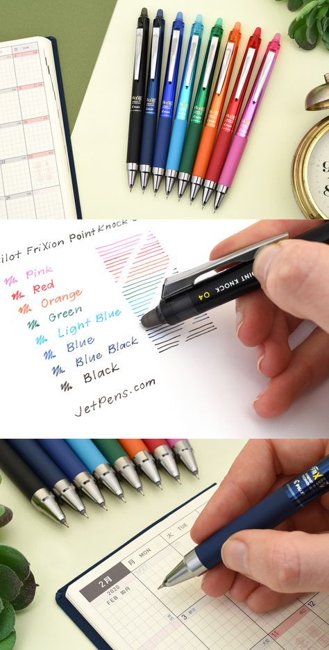 Pen With Eraser, Frixion Erasable Pens, Eraser Pen, Pen Eraser, Organization Notes, Writing Samples, Erasable Pen, Writing Test, Erasable Gel Pens