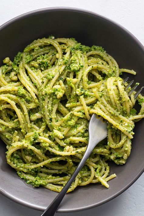 Garlic Scapes And Basil Pesto, Garlic Scape Pesto Recipes, Scape Recipes, Soups And Sandwiches, Pasta Photography, Scape Pesto, Fresh Basil Recipes, Garlic Scape Pesto, Camp Meals