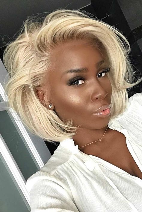 Short & Blonde Blunt Bob #bobhairstyles #hairstyles #haircuts #bobhaircuts ❤️Modern bob hairstyles for black women are nothing but stylishness and practicality rolled into one! See how variously you can sport them: lots of short, medium, and shoulder length layered haircuts for natural and curly hair are here! ❤️ #lovehairstyles #hair #hairstyles #haircuts Edgy Bob Haircuts, Modern Bob Hairstyles, Blonde Style, Body Wave Hair, Short Blonde, Hair Waves, Remy Human Hair, Bobs Haircuts, Weave Hairstyles