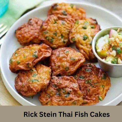 Thai Fish Cakes Recipe Rick Stein Thailand Recipes, Thai Fish Cakes, Thai Fish, Fish Cakes Recipe, Best Thai Food, Tom Yum Soup, Thai Food Recipes, Food Thai, Easy To Make Appetizers