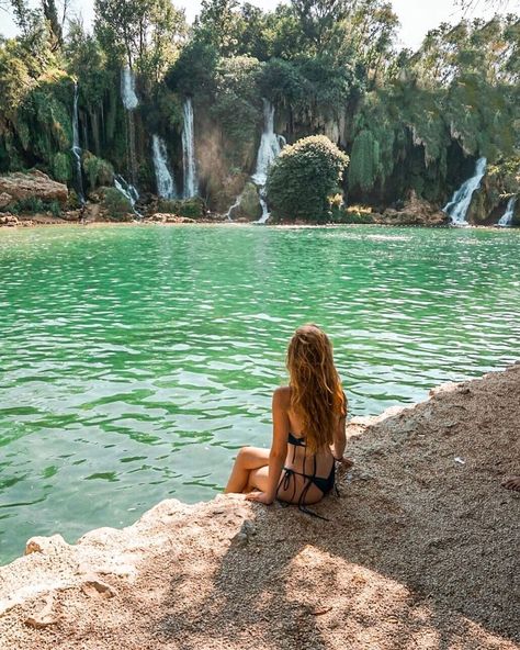 Kerry ✈️ Travel Tips + Inspo on Instagram: “A little piece of Southeast Asia in Europe... 💦 ⠀⠀⠀⠀⠀⠀⠀⠀⠀ Just another little European gem to put on your bucket list... Kravice Waterfalls…” Kravice Waterfalls, European Destination, European Destinations, Rent A Car, Southeast Asia, A Car, Europe Travel, Croatia, Instagram A