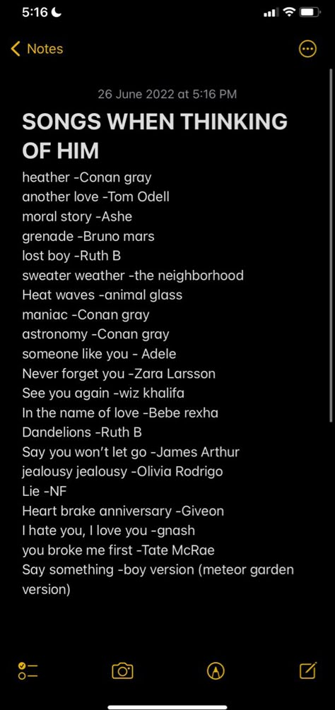 Songs For Thinking About Him, Song To Listen When You Are In Love, Songs To Listen To When Your Thinking About Him, F You Playlist, When He Sends You Songs, Songs When He Likes Someone Else, Songs For When Ur Crushing, Song When Your In Love, Falling In Love Is Like Finding Your Favorite Song Text