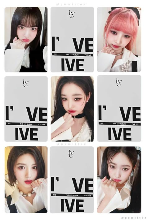 Lomo Card Template, Ive Lomo Card, Kpop Photocards Printable, Wonyoung Pc, Photocard Printable, Printable Photocards, Kpop Polaroids, Photocards Template, Photo Cards Diy